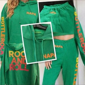 SET* Aviator Nation Napa Hoodie and Sweatpants Set